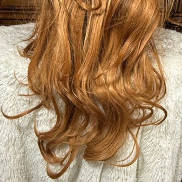 NWOT Ombre 30" Super Dense Lace Front Part Loose Wavy Synthetic Wig - Picture 15 of 16